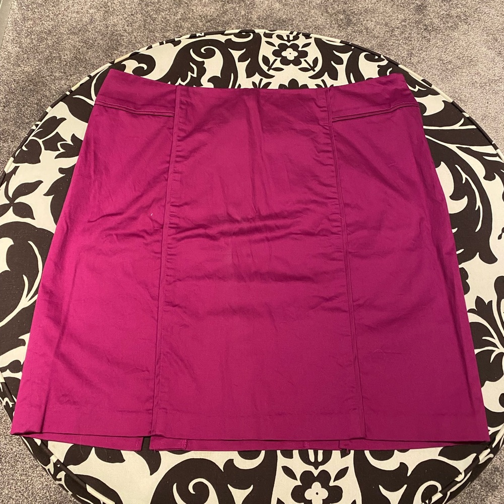 New York and Company Fushia Skirt
